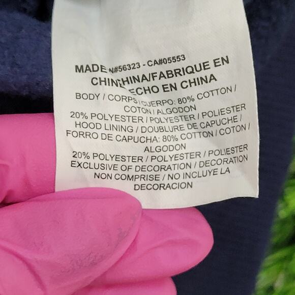 NIKE Michigan Wolverines Sweatshirt Medium 21x24 Blue - Picture 8 of 14